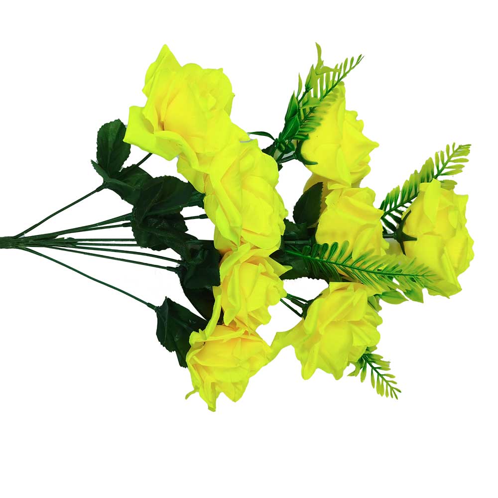 Flor - ramo de 9 rosas largo 50cm