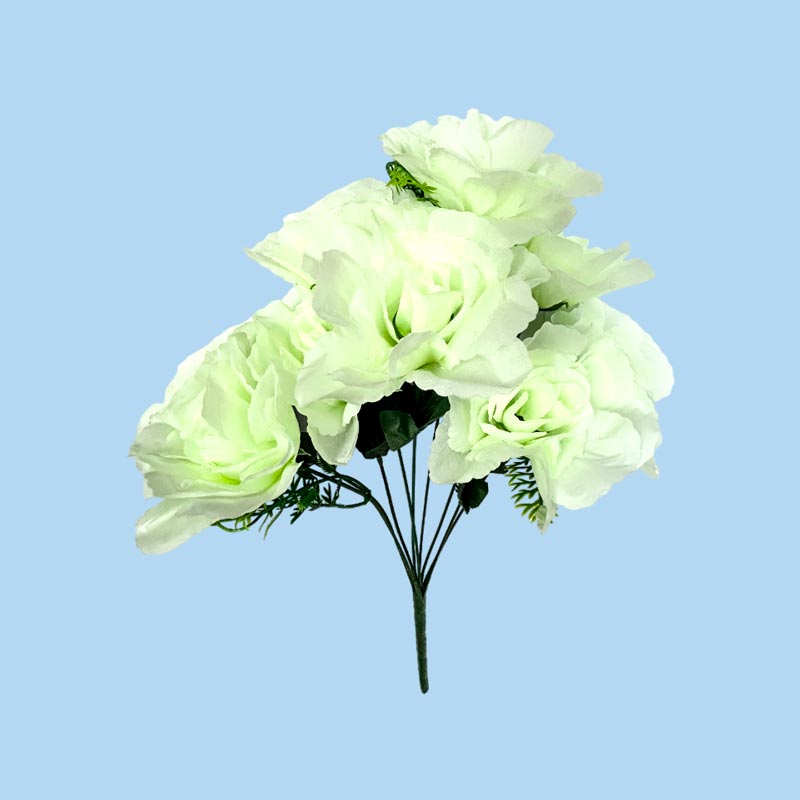 Flor - ramo de 9 rosas, largo 50cm, corola 9 cm