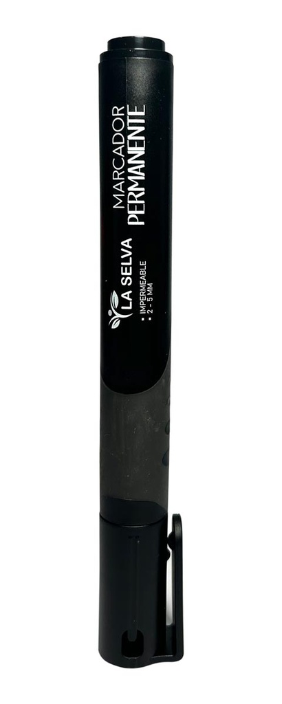 Marcador permanente ergonomico La Selva de 12pcs