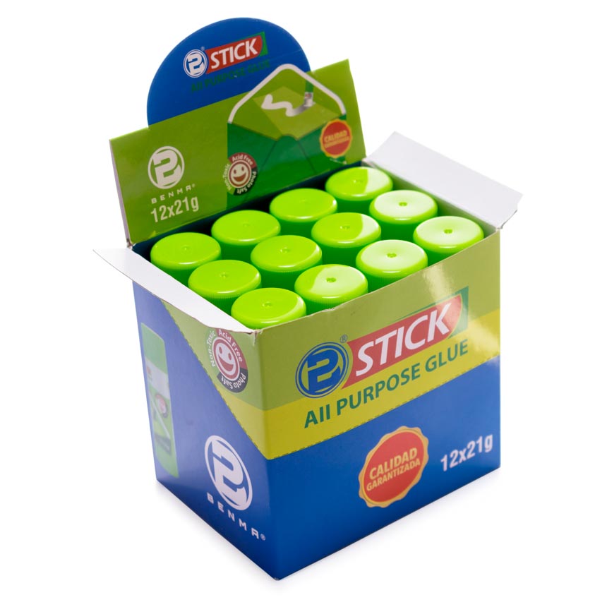 Pegamento en Barra 8gr BENMA 24PCS