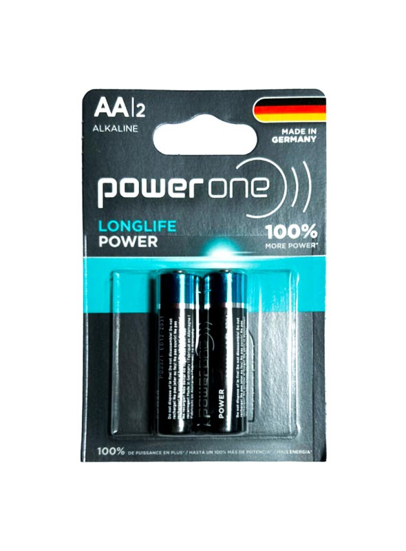 Pilas ALKALINE LONGLIFE POWER ONE AA Blister x 2 pcs