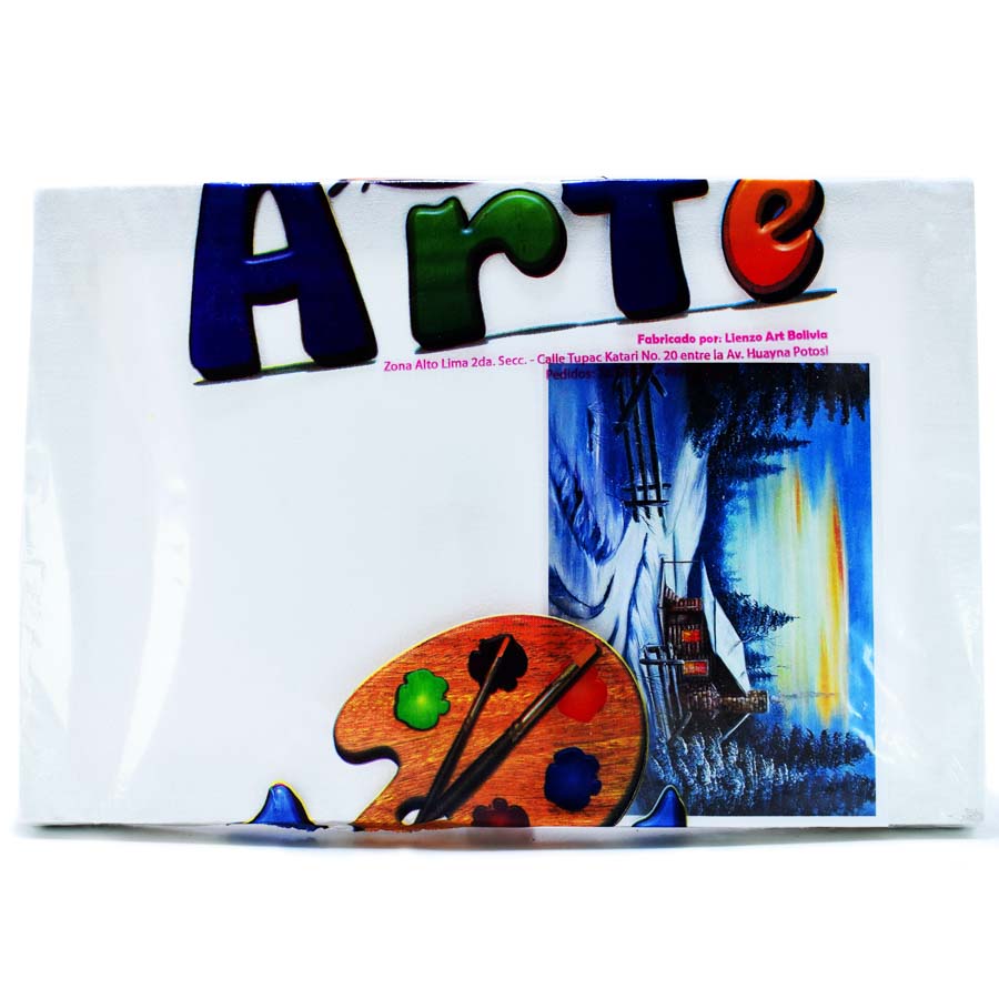 Lienzo 40x40 cm blanco ARTE