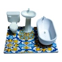 Maqueta Juego de Baño plastico (3pcs)