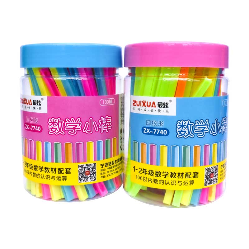 Palito de color para contar frasco de 100pcsñ