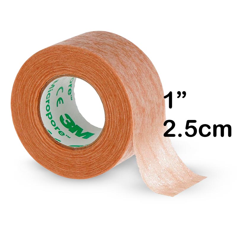 Micropore piel 2.50cmx9.1m (1")