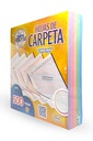 Hojas de carpeta RODYM cuadro 5mm de 3 perforaciones  5 colores  500hjs