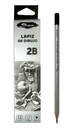 Lapiz carbonico de dibujo 2B-2.4mm La Selva 12pcs