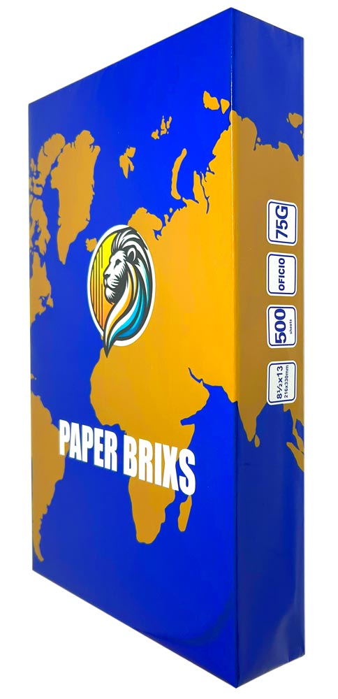 Hojas bon PAPER BRIXS Oficio 75gr. 500Hojas