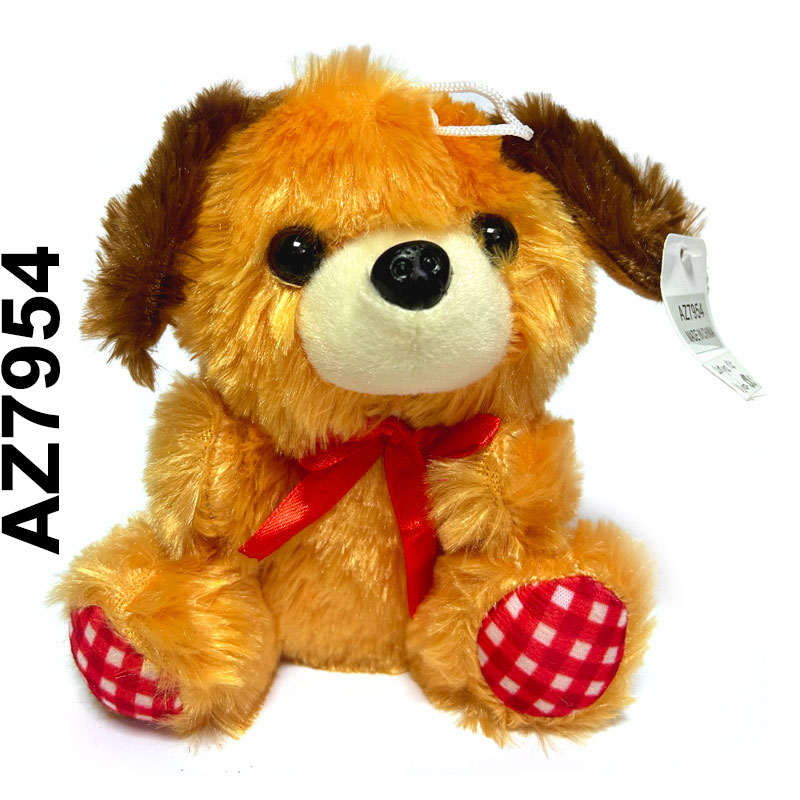 Peluche perro-conejo-sapo AZ7954/AZ7949/AZ8366, alto 13cm