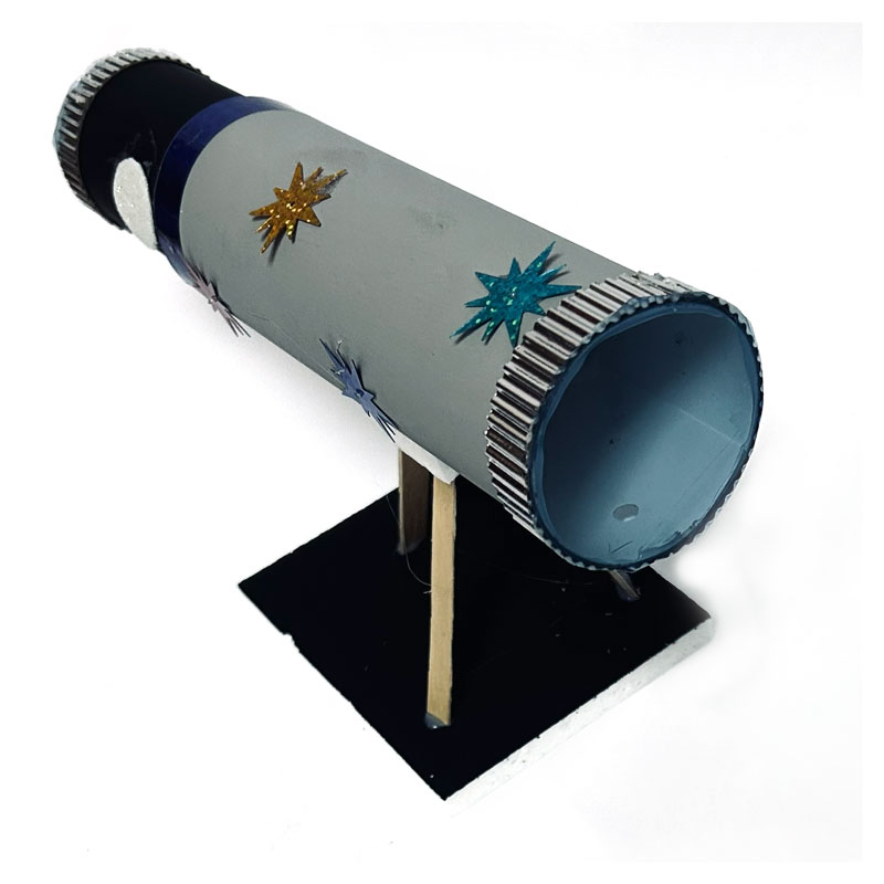 Maqueta - telescopio largo 27 cm