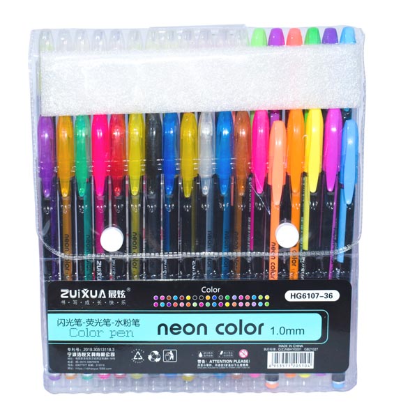 Boligrafo HG6107-36 Zuixua 36 colores