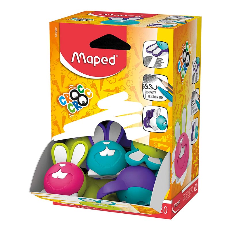 Borrador croc puzzle tipo conejo Maped 20pcs