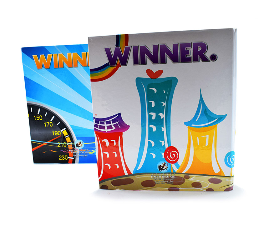 Cartapacio Winner CARPETA 2 ganchos