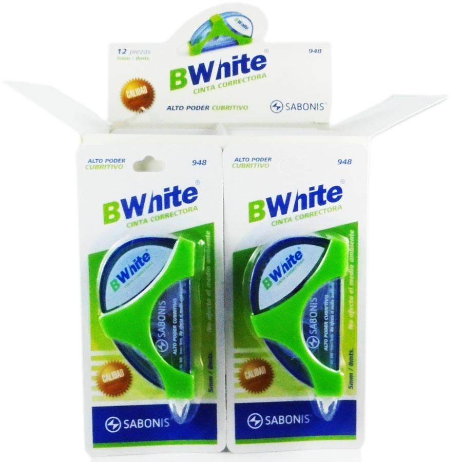 Corrector en cinta 5mmx8m Bwhite Sabonis