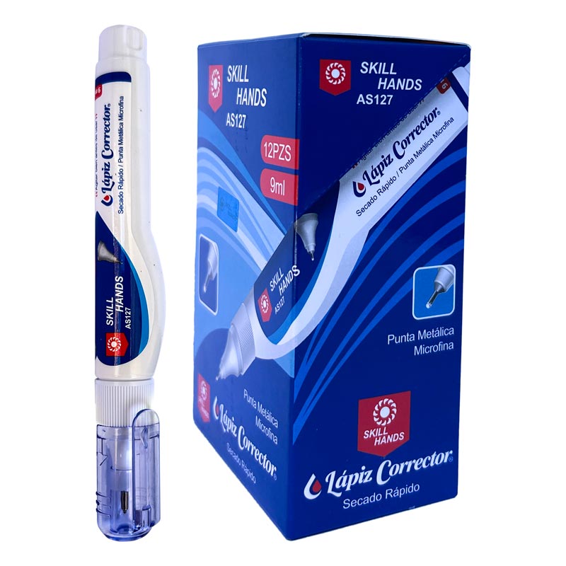 Corrector tipo boligrafo Skill Hands 9ml