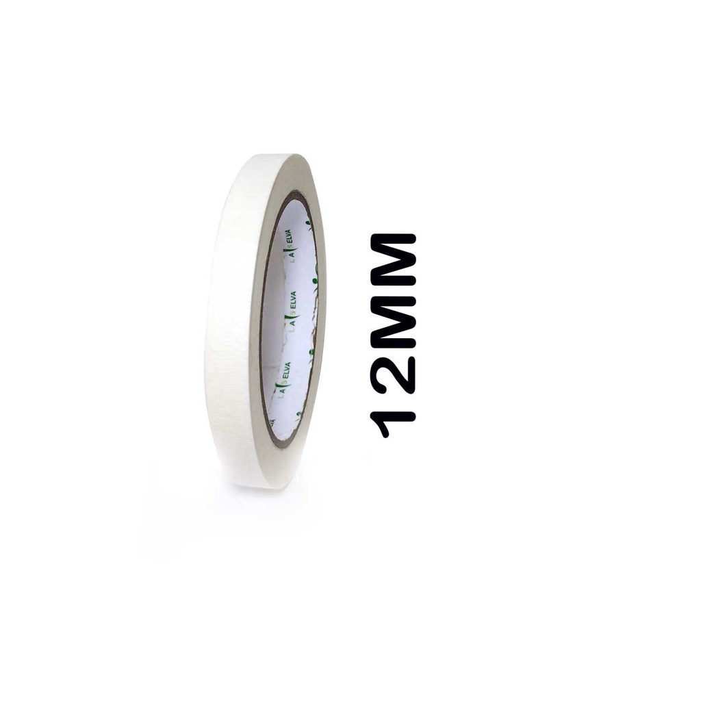Masking blanco 1/2" o 12mmx30Y La Selva