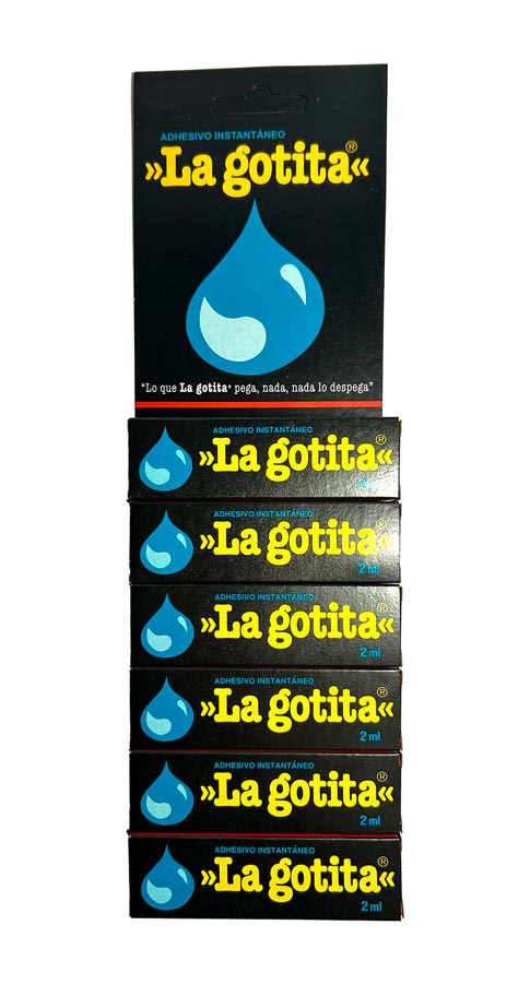 Pegamentos - La gotita 2ml 6pcs