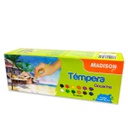 Tempera Gouache STAR MADISON 12 colores de 22cc.