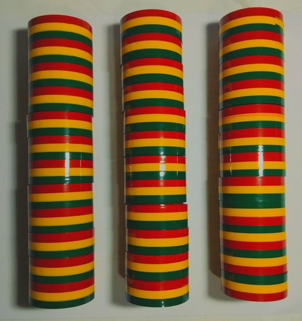 Yurex tricolor  12 pcs