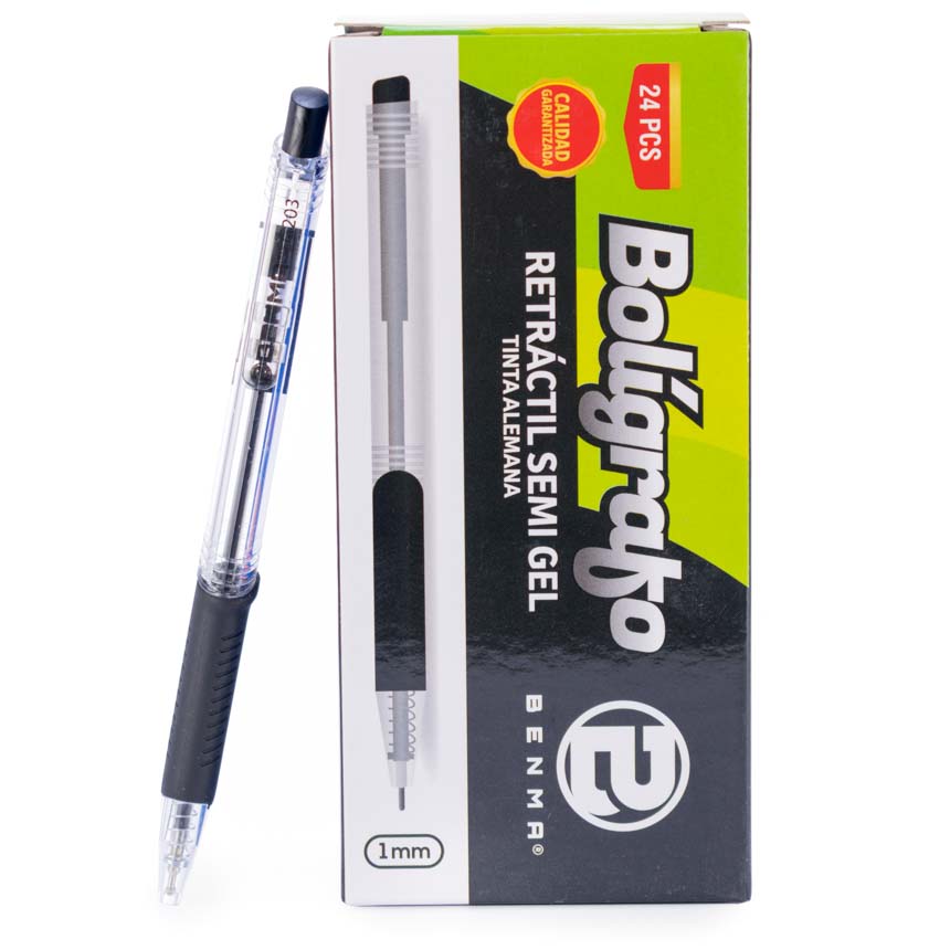 Boligrafo Semi Gel Perfumado BENMA 24PCS