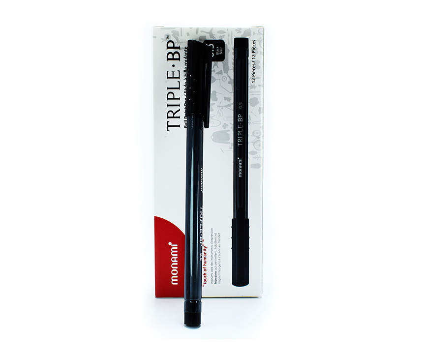 Boligrafo Triple BP Monami 12 PCS