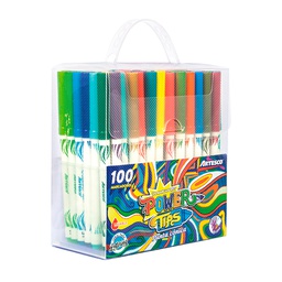 [1673297528] Marcador punta Power Tip conica trazado delgado o grueso 4.5mm Artesco de 100 colores