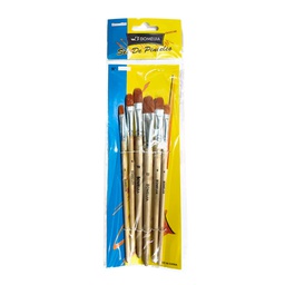 [BOMEIJIA] Pincel Lengua de Gato BOMEIJIA 6PCS