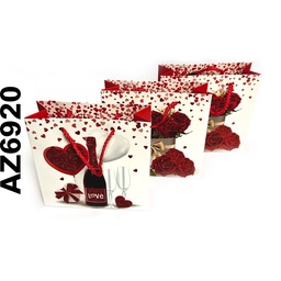 [AZ6921XS] BOLSAS DE REGALO MINI AZ6921XS 14.5x15x6cm de 12pcs