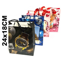[AZ8701S/AZ10860S] BOLSAS DE REGALO PEQUEÑO 24x18x8cm, bolsa de 12pcs