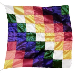 Bandera Wiphala 50x50cm