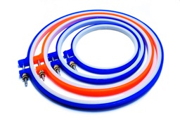 [BP-5] Bastidor Plastico para bordar Juego de 5PCS