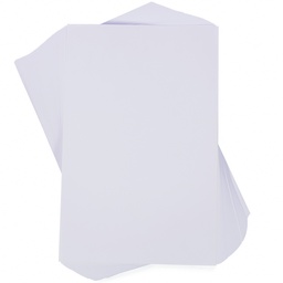 [cartulina oficio] Cartulina blanco Oficio 100hjs