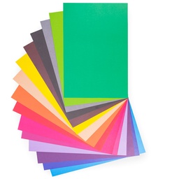 Cartulina oficio color fuerte  Paq. 100 hojas 1solo color