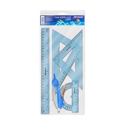 [574186] Estuche geometrico Artesco 30cm + Compas