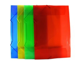 [FD-01-OF] Folder plastico con liga OFICIO