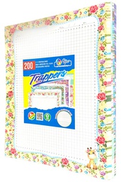 [TF3H] Hojas trapper FULL COLOR PREMIUM Flipo 200hjs (3 Huecos)