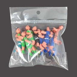 [EQP-BQT] Maqueteria equipo de basquetbol 10 jugadores + 1 arbitro 11 personitas