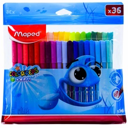 [843625] Marcador Ocean Maped 36 colores
