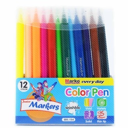 [MK-194] Marcador marko 12 colores