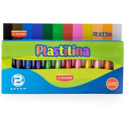 [CP12] Plastilina BENMA 12 COLORES
