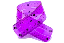 [4013-4014-4016] Regla flexible 30cm 4 colores