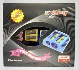 [YL96310] Tajador Metalica doble de colores YALONG 12PCS