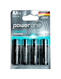 [PAA4] Pilas ALKALINE LONGLIFE POWER ONE AA  Blister x 4 PCS