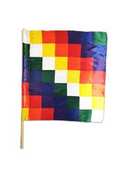 [BW2020] Banderita mago plastico wiphala 20x20CM