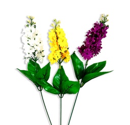 [FI405] Flor - individual jacinto, largo 40 cm, corola 5 cm