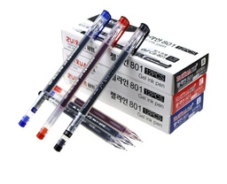 Micropunta 0.3 mm gel ink pen SC-801 Zuixua cajita de 12pcs